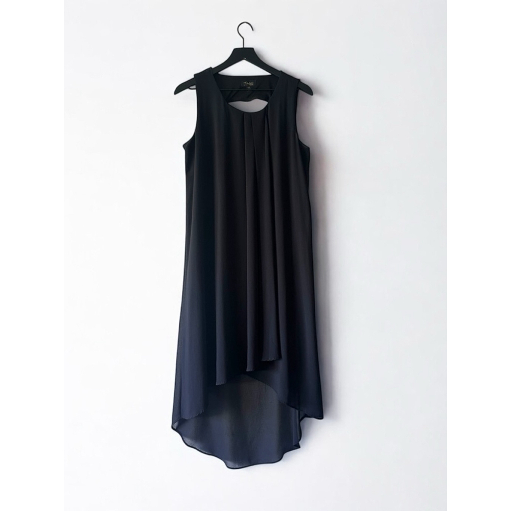 Thalia Sodi Black High Low Tank Dress Women's Size M